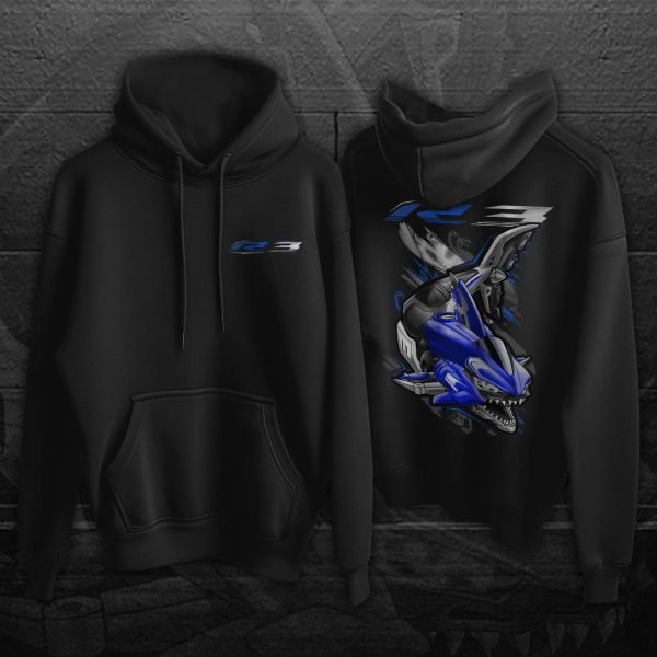 Hoodie Yamaha YZF-R3 Shark | 2015-2018 - Image 5