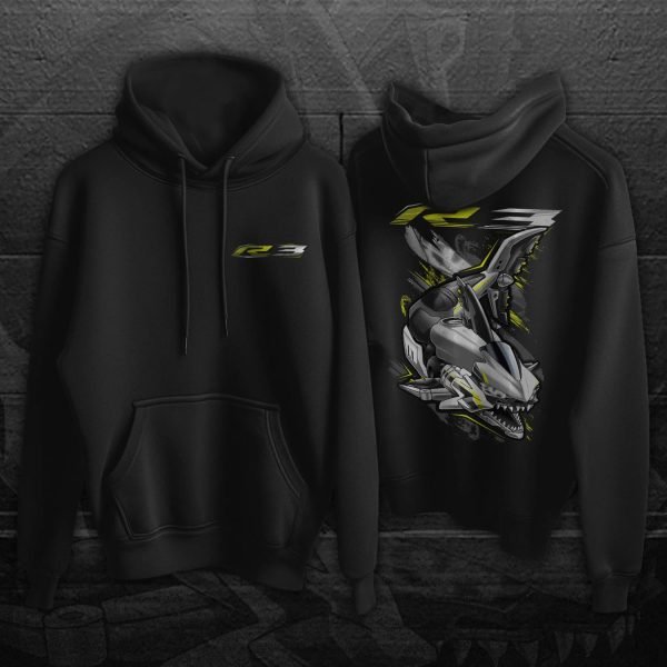 Hoodie Yamaha YZF-R3 Shark | 2015-2018 - Image 2
