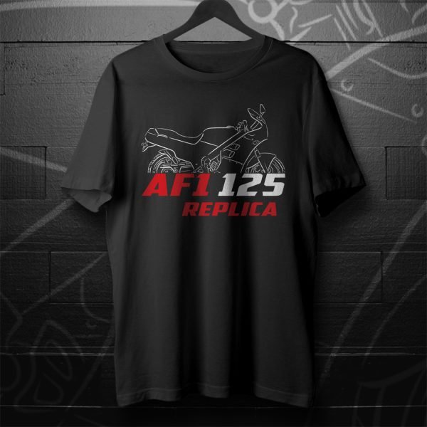 Aprilia AF1 125 1987-1993 T-shirt for Motorcyclists - Image 4