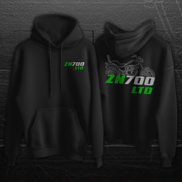 Kawasaki ZN700 LTD 1984-1985 Hoodie for Motorcycle Riders