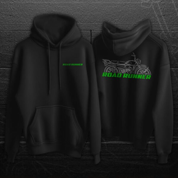 Kawasaki C2TR 120 Road Runner 1967-1969 Hoodie for Motorcyclists