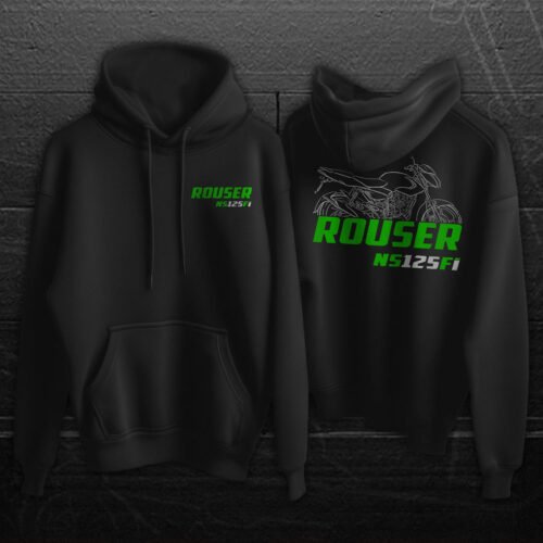 Kawasaki Rouser NS125 Fi 2021-2024 Hoodie for Motorcycle Riders