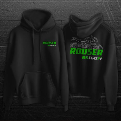 Kawasaki Rouser NS160 Fi 2019-2024 Hoodie for Motorcycle Riders