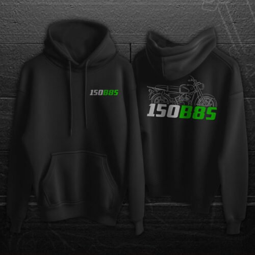 Kawasaki 150 B8S 1965-1966 Hoodie for Motorcyclists
