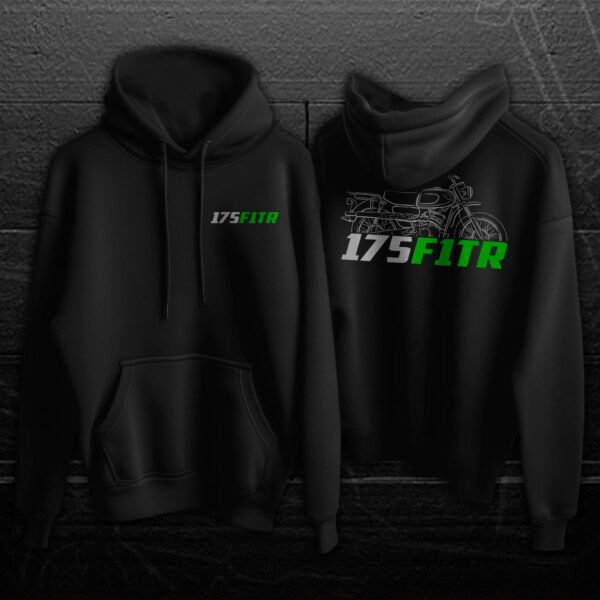 Kawasaki 175 F1TR 1966Hoodie for Motorcycle Riders