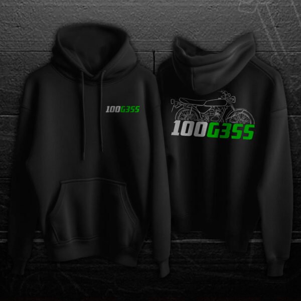 Kawasaki 100 G3SS 1975 Hoodie for Motorcycle Riders