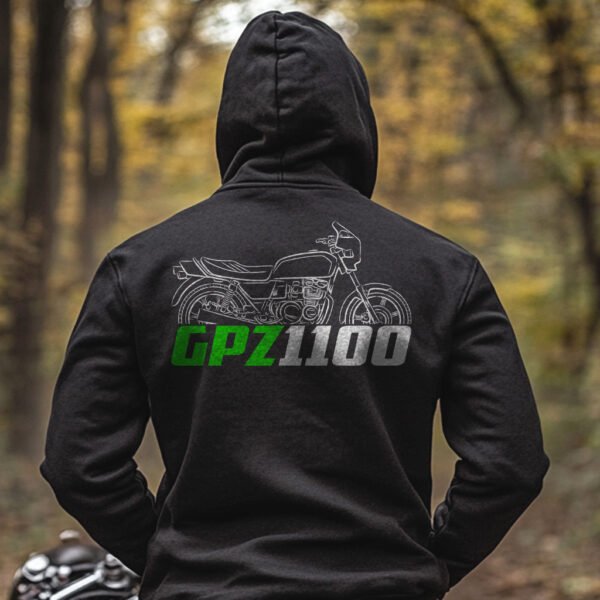Kawasaki GPZ1100 1981-1998 Hoodie for Motorcycle Riders - Image 6