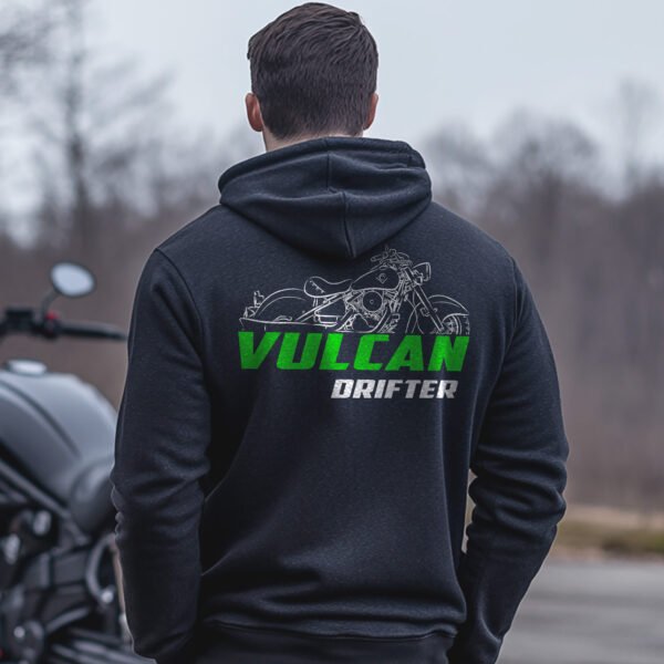 Kawasaki VN800 Vulcan 800 1995-2006 Hoodie for Motorcycle Riders - Image 5
