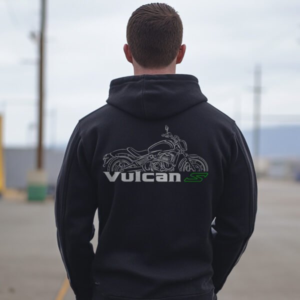 Kawasaki Vulcan S 2015-2025 Hoodie for Motorcycle Riders - Image 5