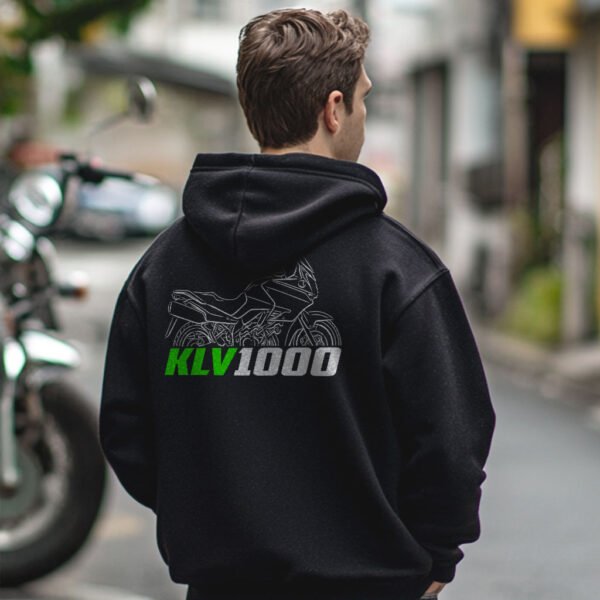 Kawasaki KLV1000 2004-2006 Hoodie for ADV Riders - Image 3