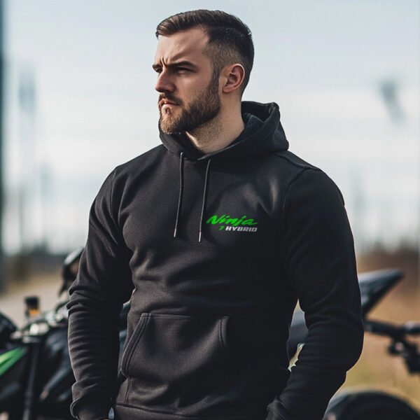 Kawasaki Ninja 7 Hybrid 2024-2025 Hoodie for Motorcyclists - Image 3