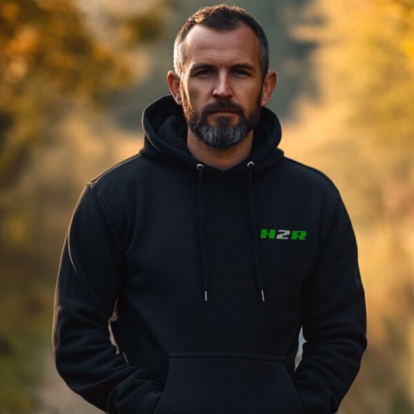 Kawasaki H2R 1972-1974 Hoodie for Motorcyclists - Image 2
