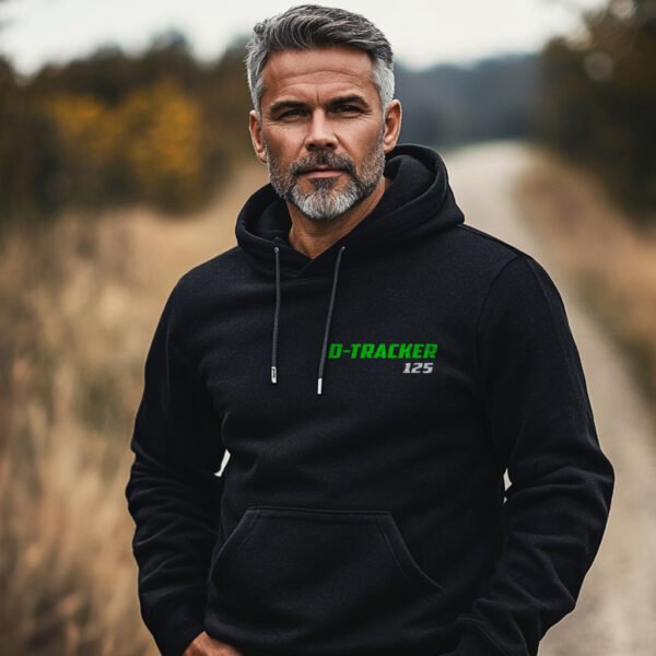 Kawasaki D-Tracker 125 2010-2014 Hoodie for Motorcyclists - Image 2
