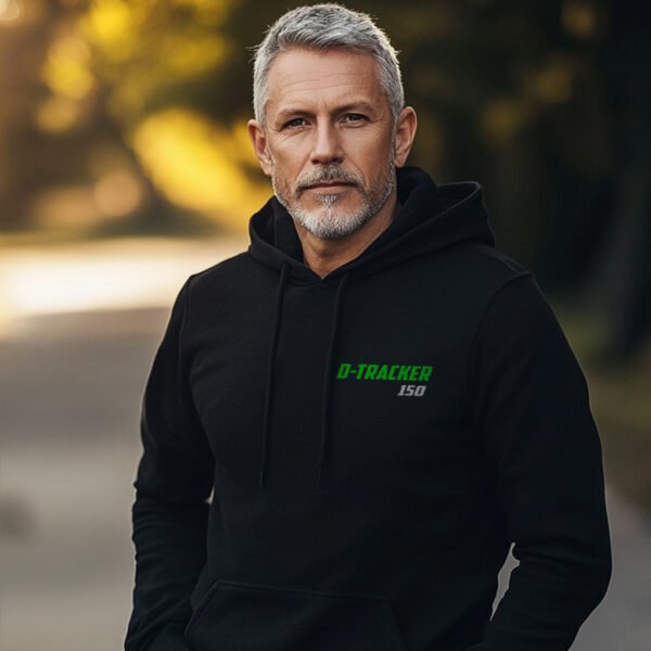 Kawasaki D-Tracker 150 2013-2022 Hoodie for Motorcyclists - Image 2
