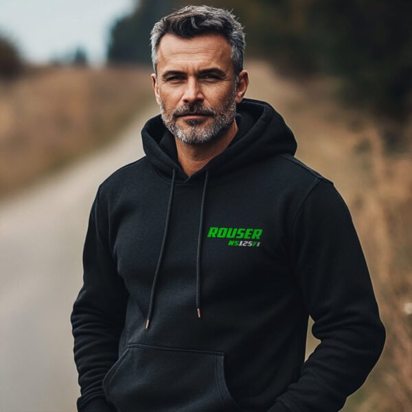 Kawasaki Rouser NS125 Fi 2021-2024 Hoodie for Motorcycle Riders - Image 2