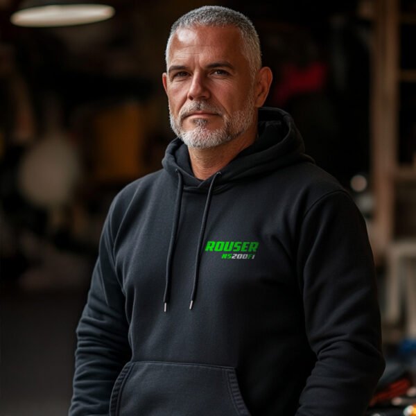 Kawasaki Rouser NS200 Fi 2019-2024 Hoodie for Motorcycle Riders - Image 2