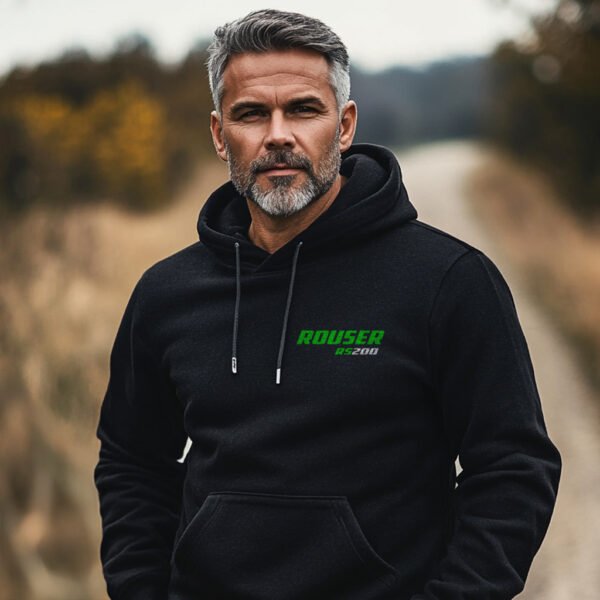 Kawasaki Rouser RS200 2021-2024 Hoodie for Motorcycle Riders - Image 2