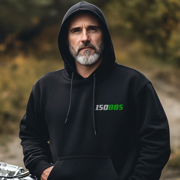 Kawasaki 150 B8S 1965-1966 Hoodie for Motorcyclists - Image 2