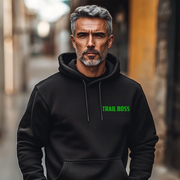 Kawasaki 100 Trail Boss G4TR 1970-1975 Hoodie for Motorcycle Riders - Image 2