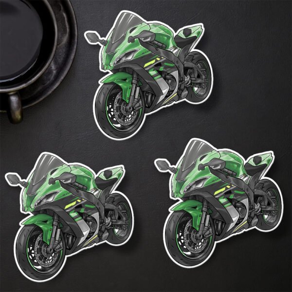 Stickers Kawasaki ZX-10R 2016-2020 - Set of 3 - Image 10