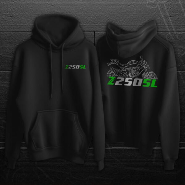 Kawasaki Z250SL 2015-2016 Hoodie for Motorcycle Riders