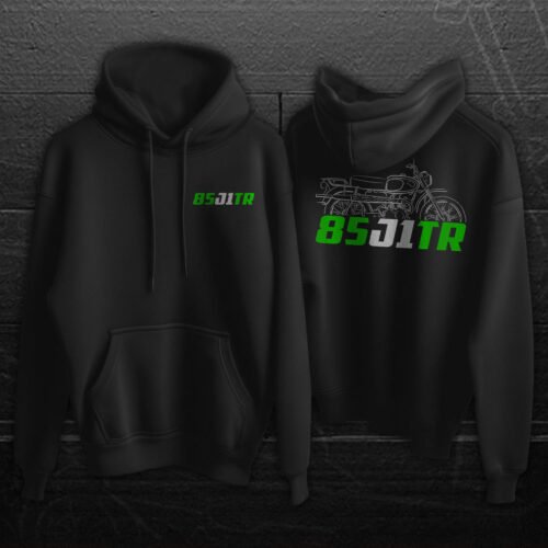 Kawasaki 85 J1TR & J1TRL 1966-1967 Hoodie for Motorcycle Riders
