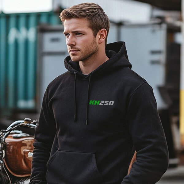 Kawasaki KH250 1975-1982 Hoodie for Motorcycle Riders - Image 2