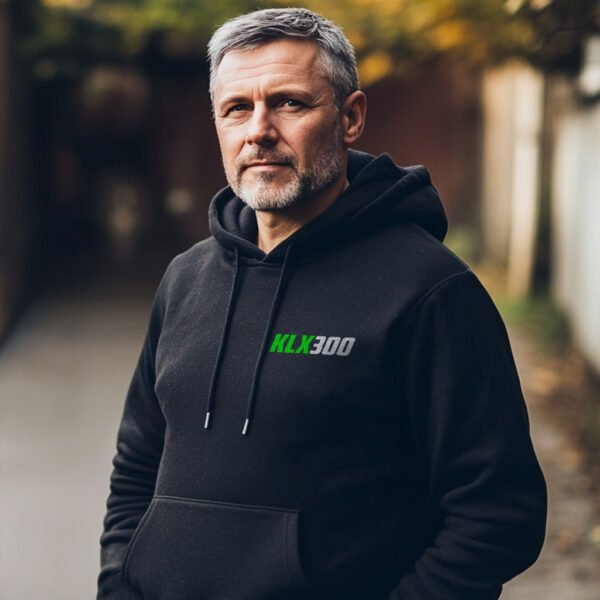 Kawasaki KLX300 1993-2025 Hoodie for Motorcycle Riders - Image 9
