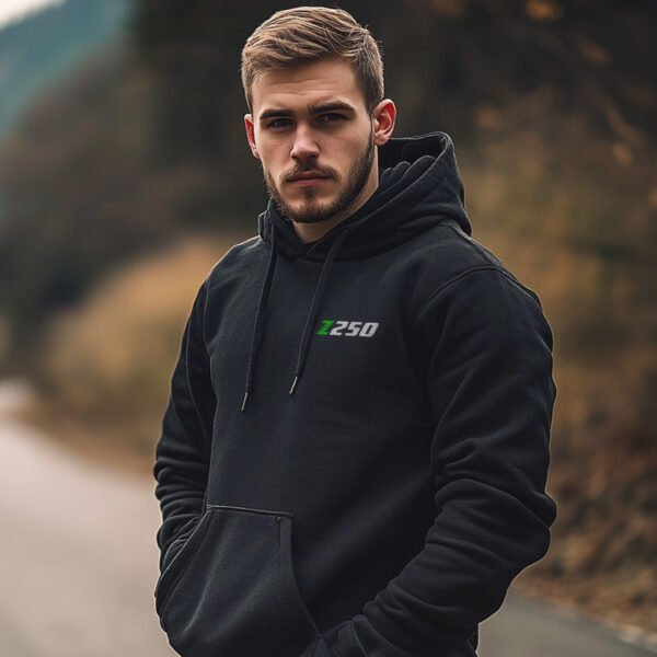 Kawasaki Z250 2013-2025 Hoodie for Motorcycle Riders - Image 4