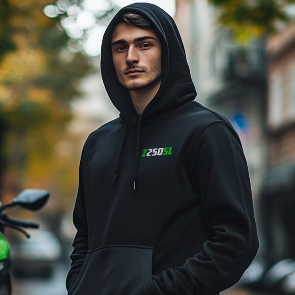 Kawasaki Z250SL 2015-2016 Hoodie for Motorcycle Riders - Image 4