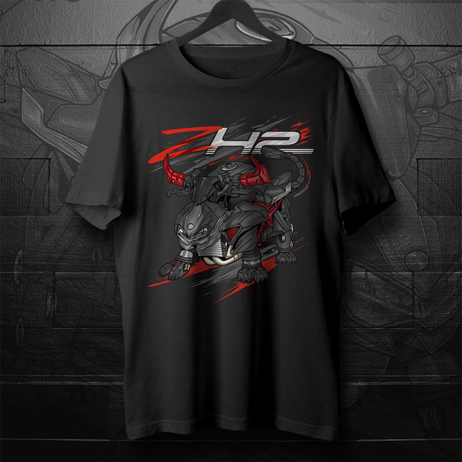 ★2025SS新作★WKNDRS★BLUEPRINT T-SHIRT T-shirt Kawasaki Z H2 & SE 2020-2025 – Moto Animals