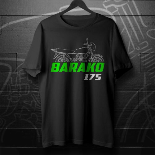 Kawasaki Barako 175 2004-2024 T-shirt for Motorcycle Riders