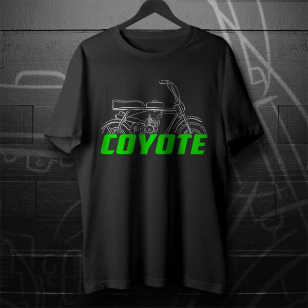 Kawasaki Coyote MB1 & MB1-A 1969-1971 T-shirt for Motorcycle Riders