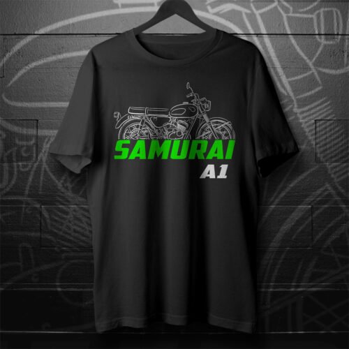 Kawasaki A1 Samurai 1967-1971 T-shirt for Motorcycle Riders