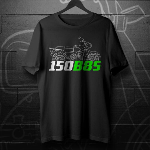Kawasaki 150 B8S 1965-1966 T-shirt for Motorcycle Riders
