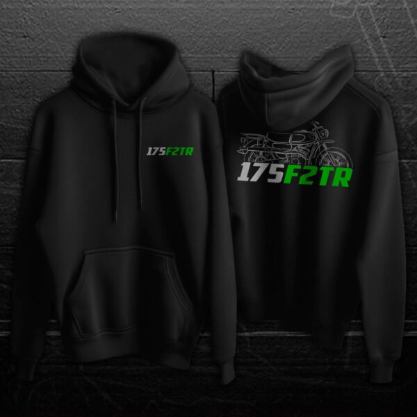 Kawasaki 175 F2TR 1966-1967 Hoodie for Motorcycle Riders