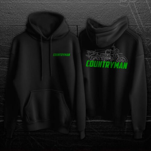 Kawasaki 90 Countryman G1TR 1968 Hoodie for Motorcycle Riders