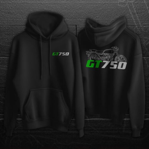 Kawasaki GT750 1982-1994 Hoodie for Motorcycle Riders