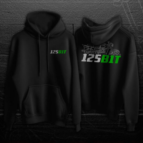 Kawasaki 125 B1 1966-1968 Hoodie for Motorcyclists - Image 5