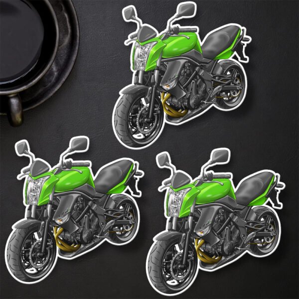 Stickers Kawasaki ER-6n - Set of 3 | 2006-2016 - Image 27