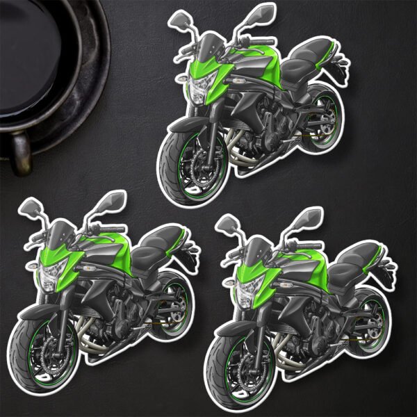 Stickers Kawasaki ER-6n - Set of 3 | 2006-2016 - Image 30