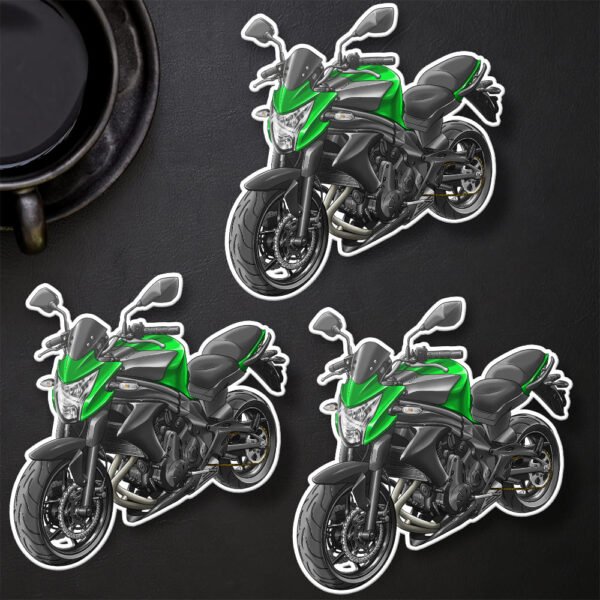 Stickers Kawasaki ER-6n - Set of 3 | 2006-2016 - Image 22