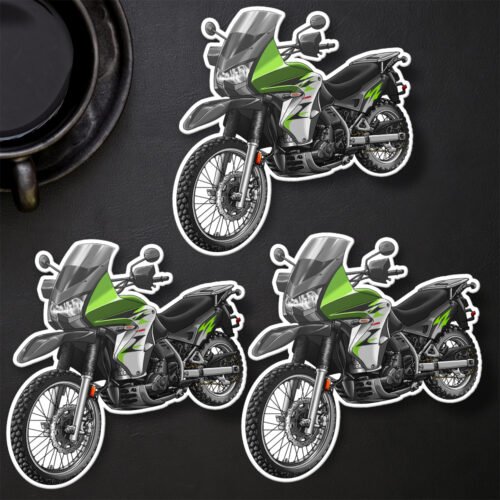 Stickers Kawasaki KLR 650 – Set of 3 | 2008-2018