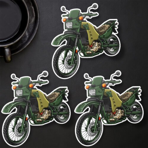 Stickers Kawasaki KLR650 Diesel M1030M1 – Set of 3