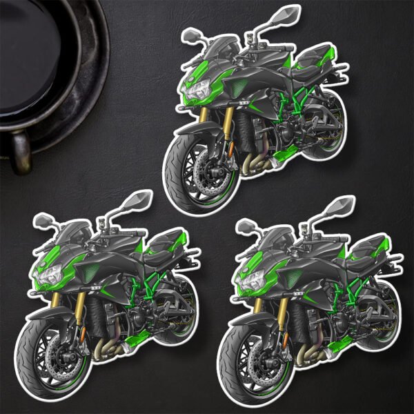 Stickers Kawasaki Z H2 - Set of 3 | 2020-2025 - Image 5