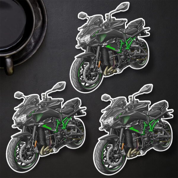 Stickers Kawasaki Z H2 - Set of 3 | 2020-2025 - Image 10