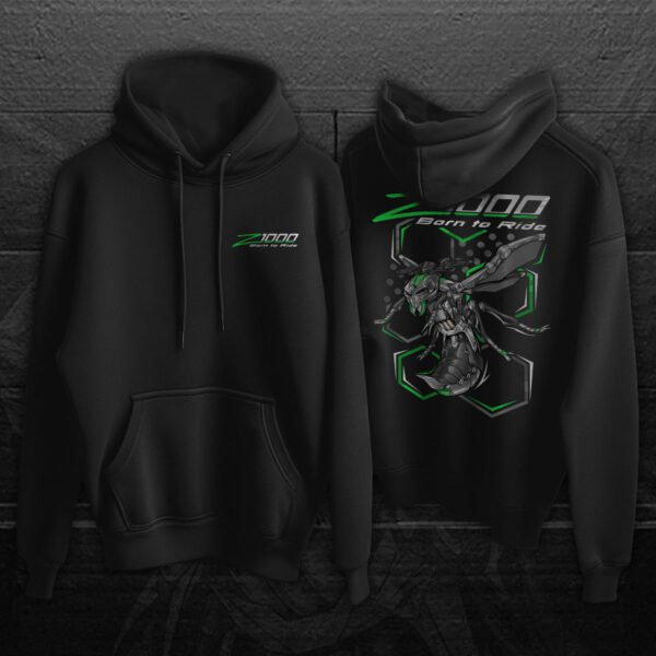 Hoodie Kawasaki Z1000 Hornet | 2014-2020 - Image 14