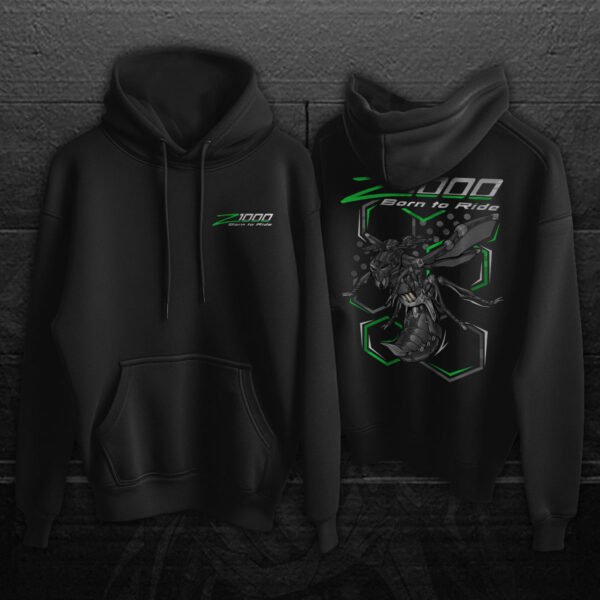 Hoodie Kawasaki Z1000 Hornet | 2014-2020 - Image 11