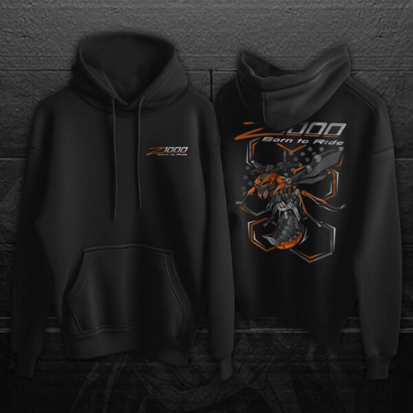 Hoodie Kawasaki Z1000 Hornet | 2014-2020 - Image 7