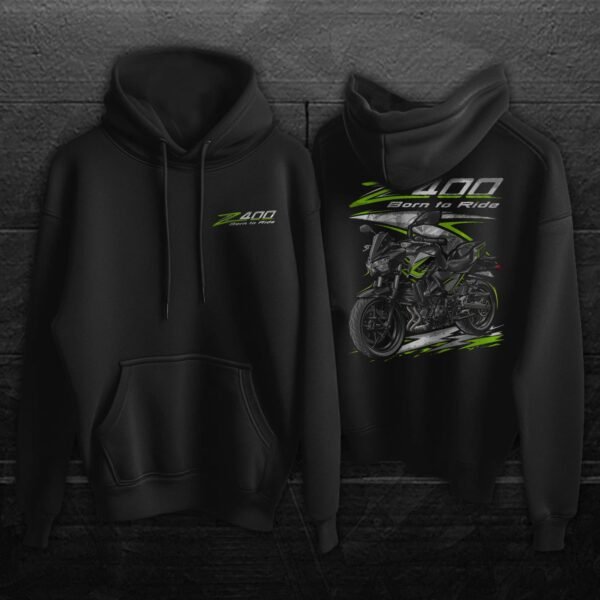 Hoodie Kawasaki Z400 | 2019-2024 - Image 7